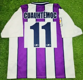 Cuauhtemoc Blanco Real Valladolid Kelme PLAYER ISSUE DEBUT 2000 2001 Home Jersey Shirt Camiseta L