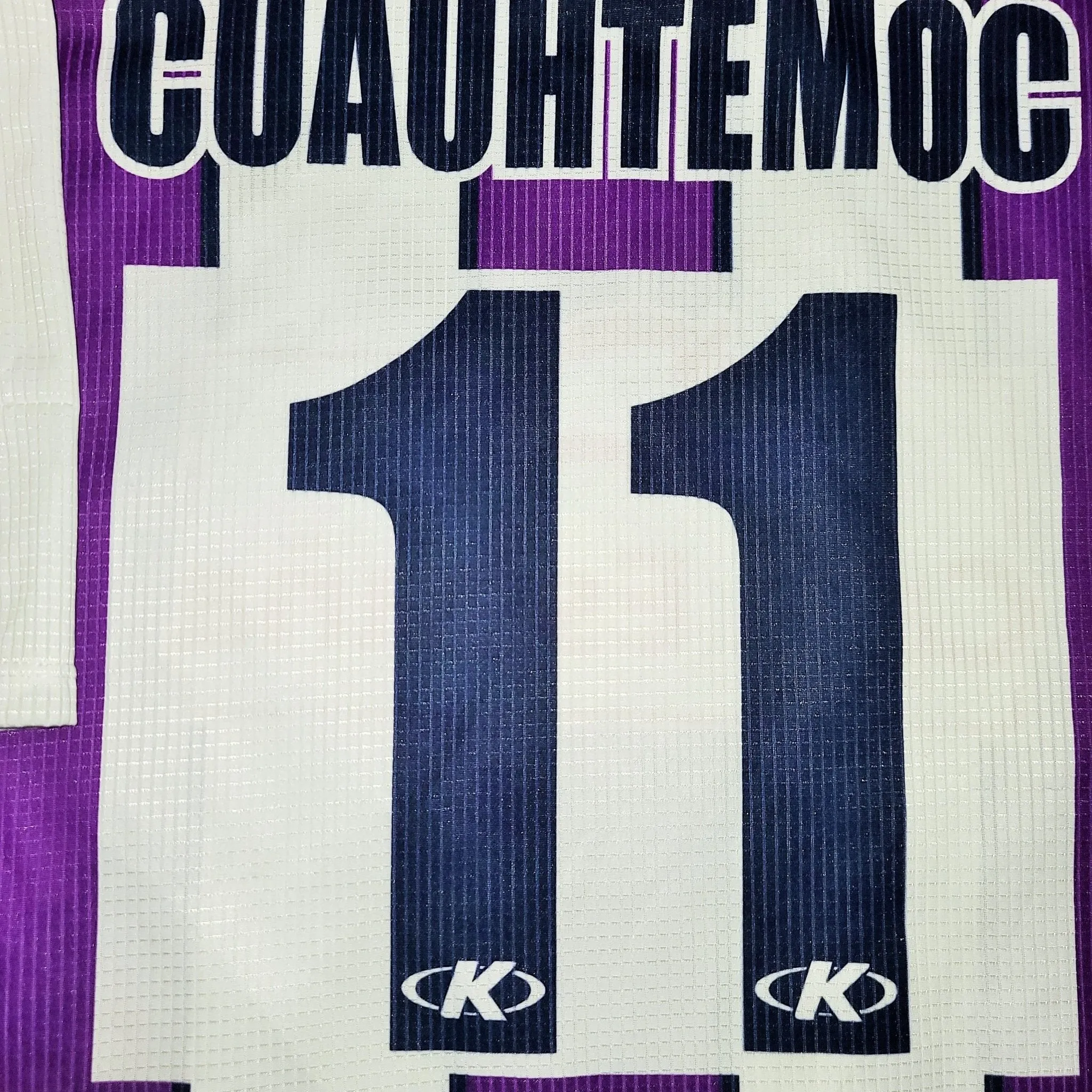 Cuauhtemoc Blanco Real Valladolid Kelme PLAYER ISSUE DEBUT 2000 2001 Home Jersey Shirt Camiseta L