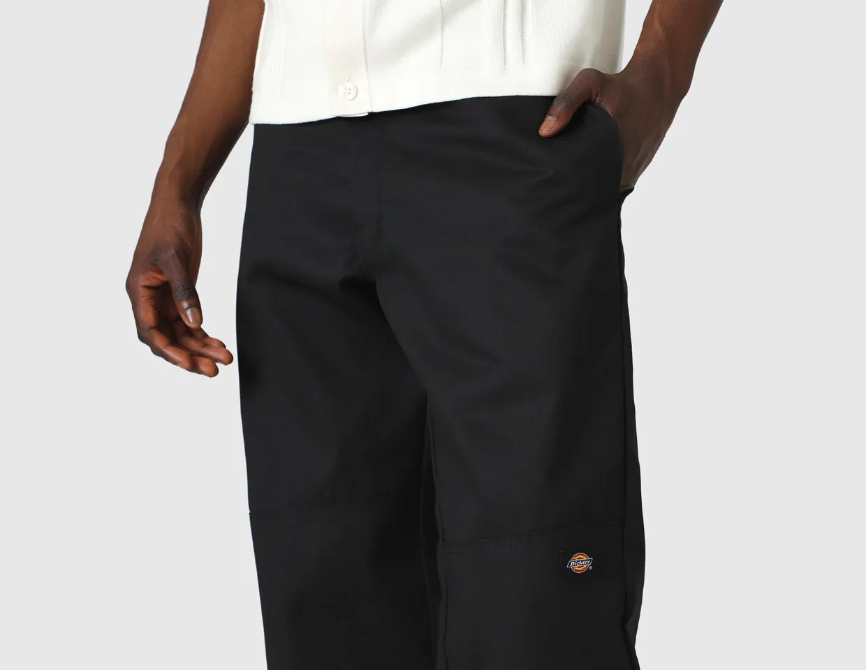 Dickies Twill Double Knee Work Pants / Black