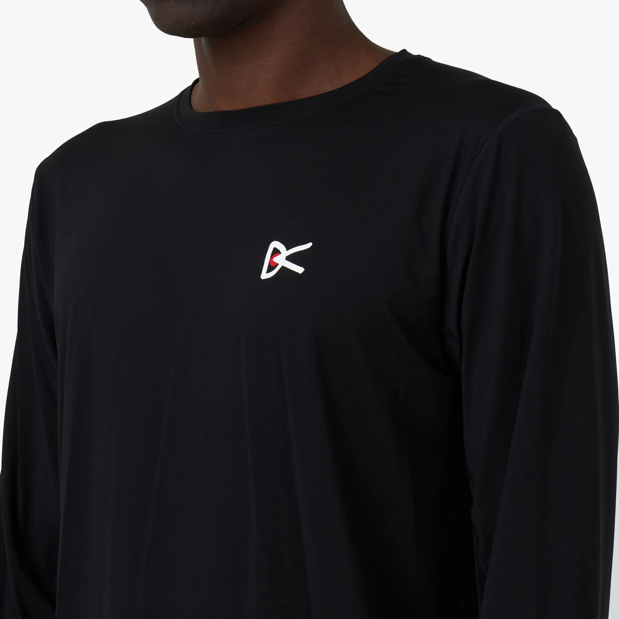 District Vision Ultralight Aloe Long Sleeve / Black