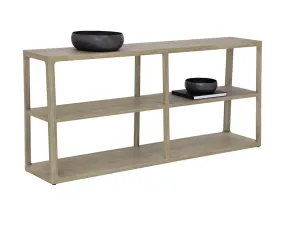 Doncaster Low Bookcase - Smoke Grey