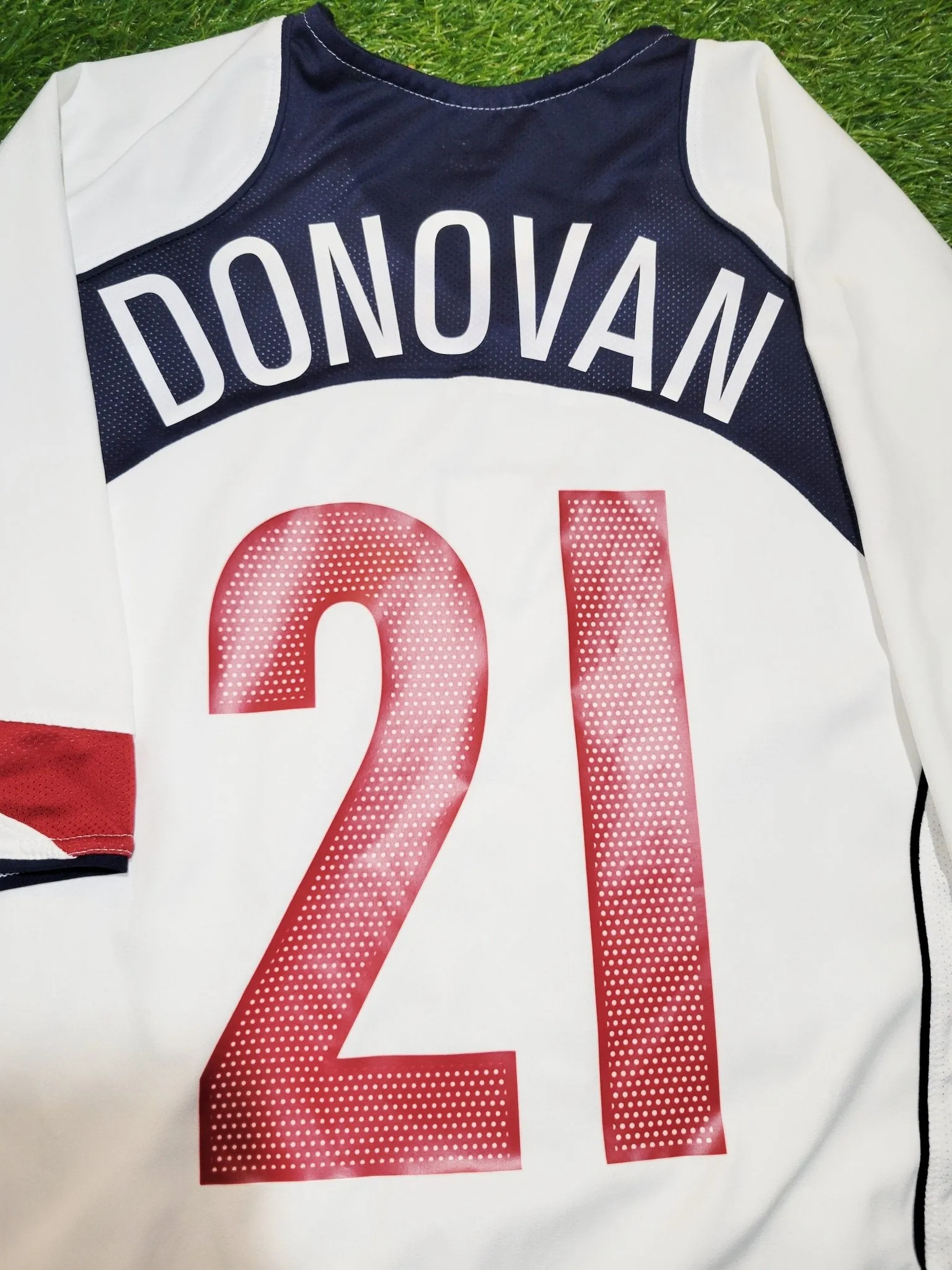 Donovan United States USA Nike Home 2004 Jersey Shirt L