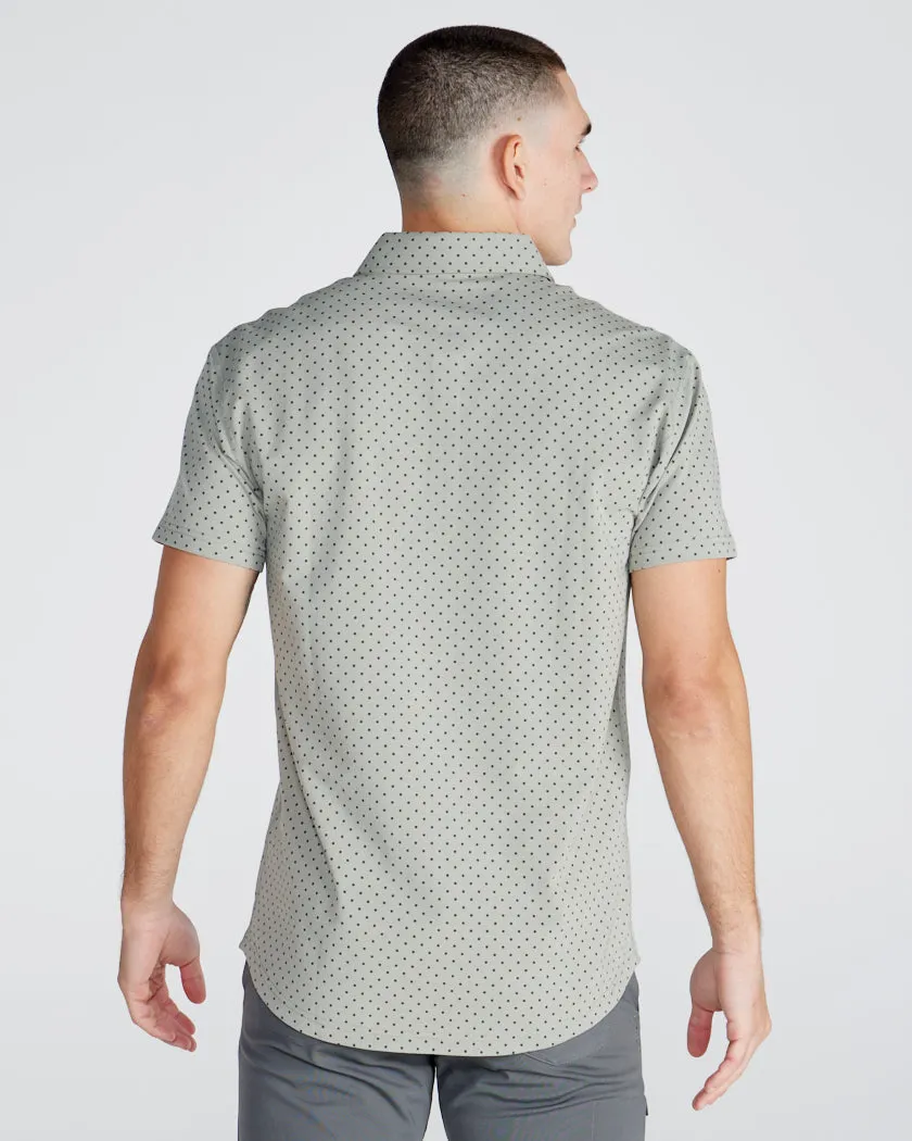 Drop-Cut: LUX Dotted Polo <!-- Size M -->