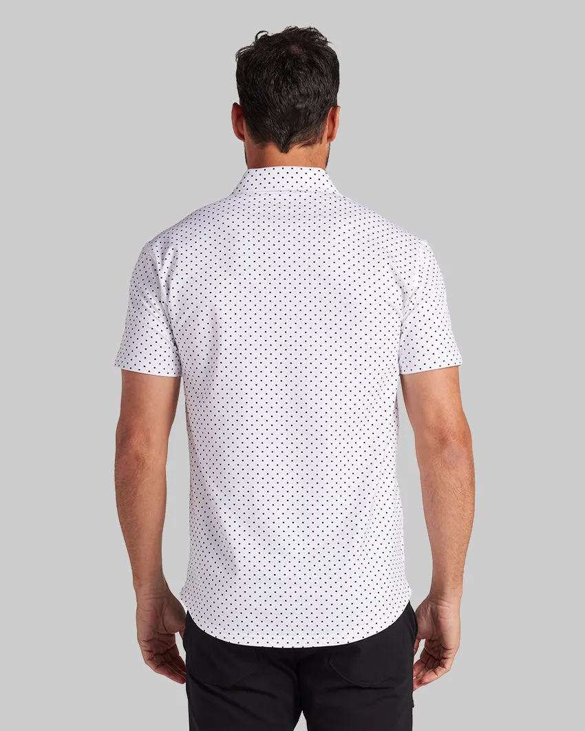 Drop-Cut: LUX Dotted Polo <!-- Size M -->