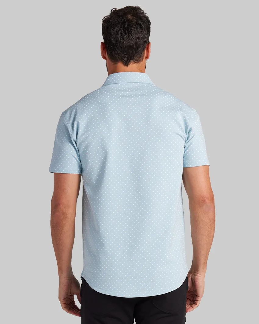 Drop-Cut: LUX Dotted Polo <!-- Size M -->