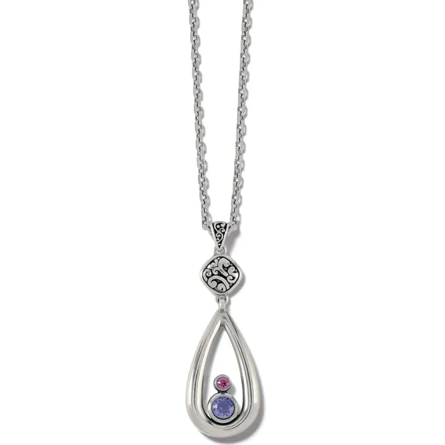 Elora Gems Teardrop Necklace