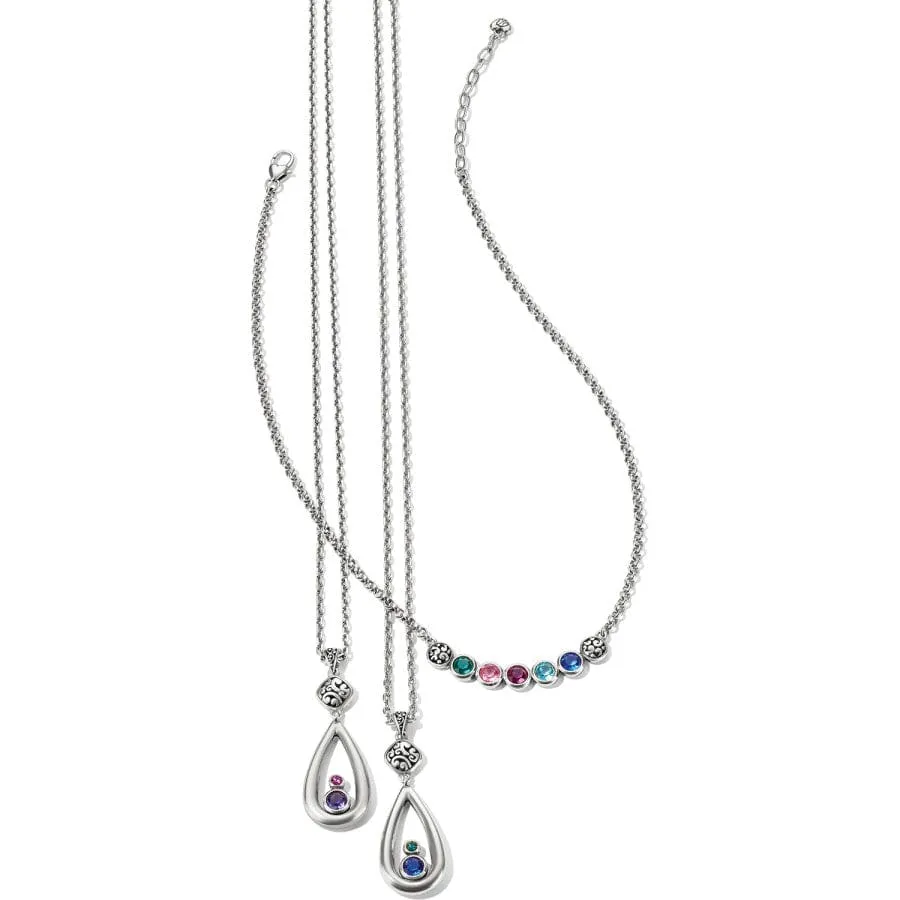 Elora Gems Teardrop Necklace