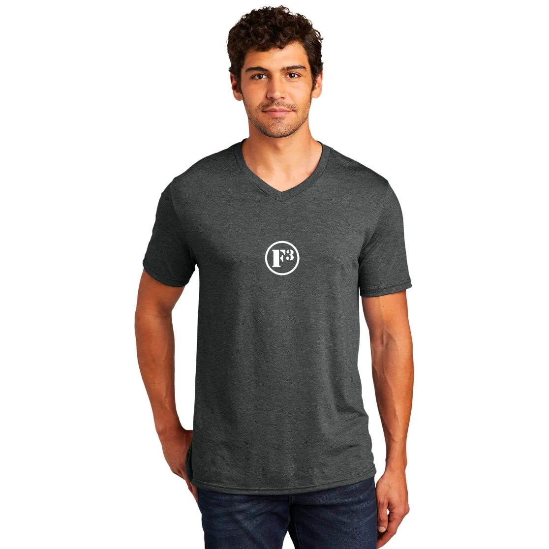 F3 District Perfect Tri V-Neck Tee - Made To Order