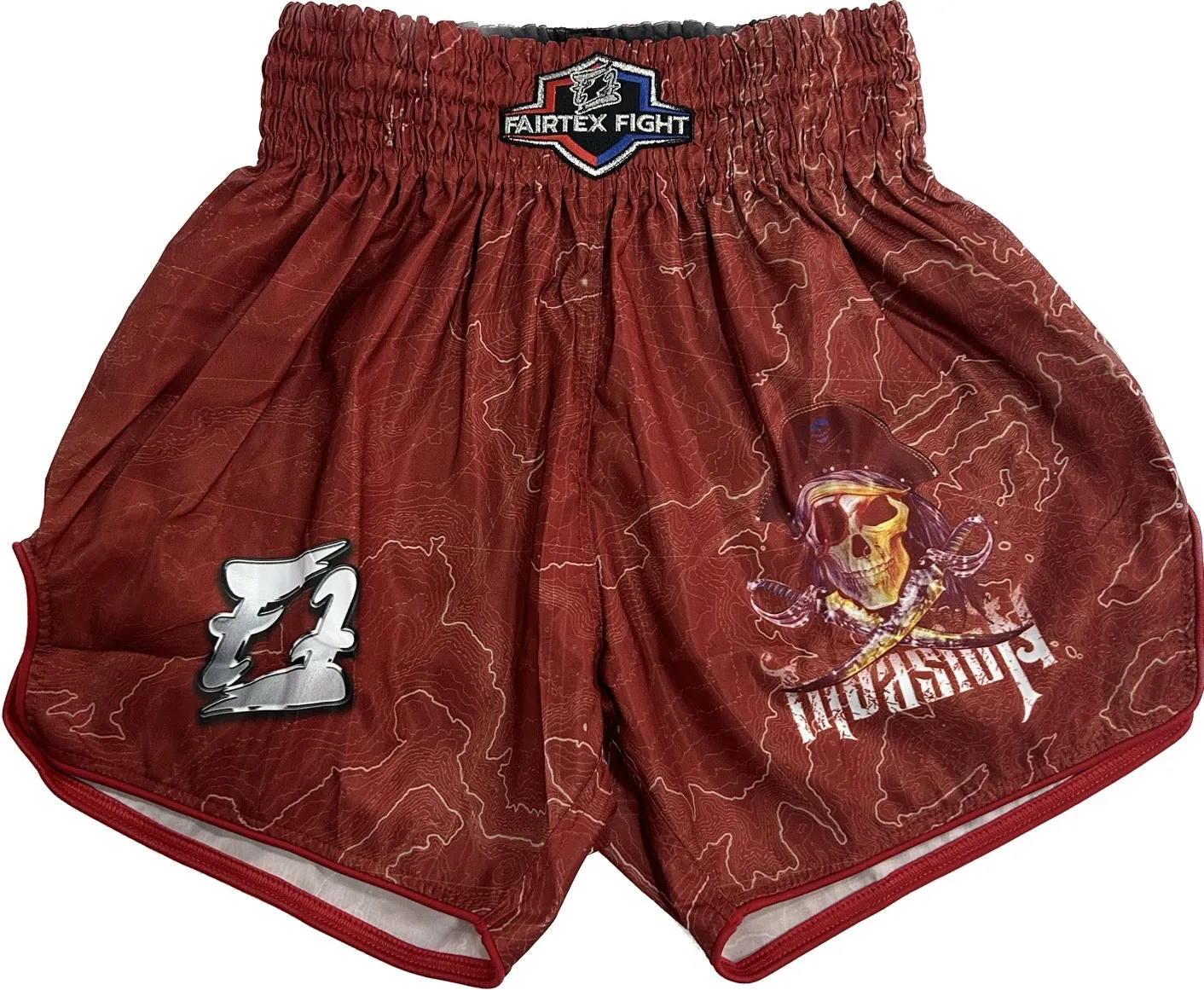 Fairtex Fight Shorts Extreme Red