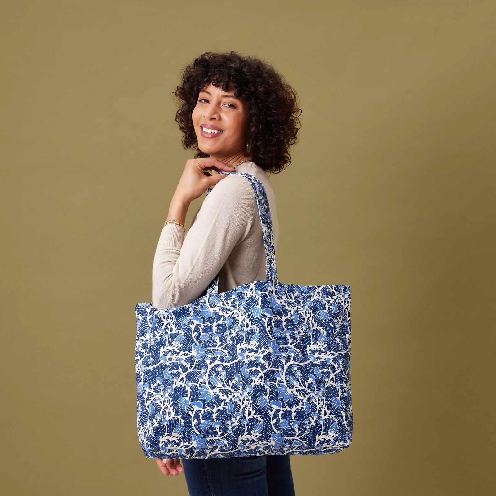 Fleur Little Shopper Tote Bag