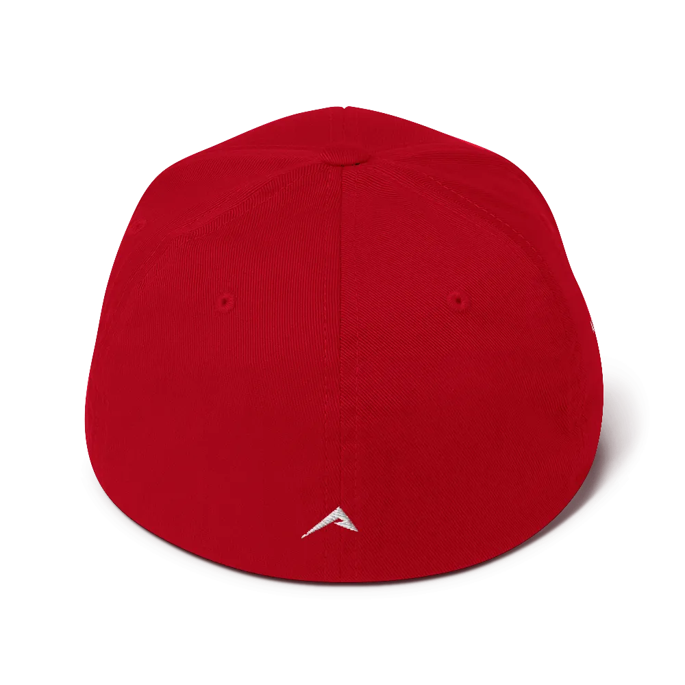 Flexfit Cap (White/Red)