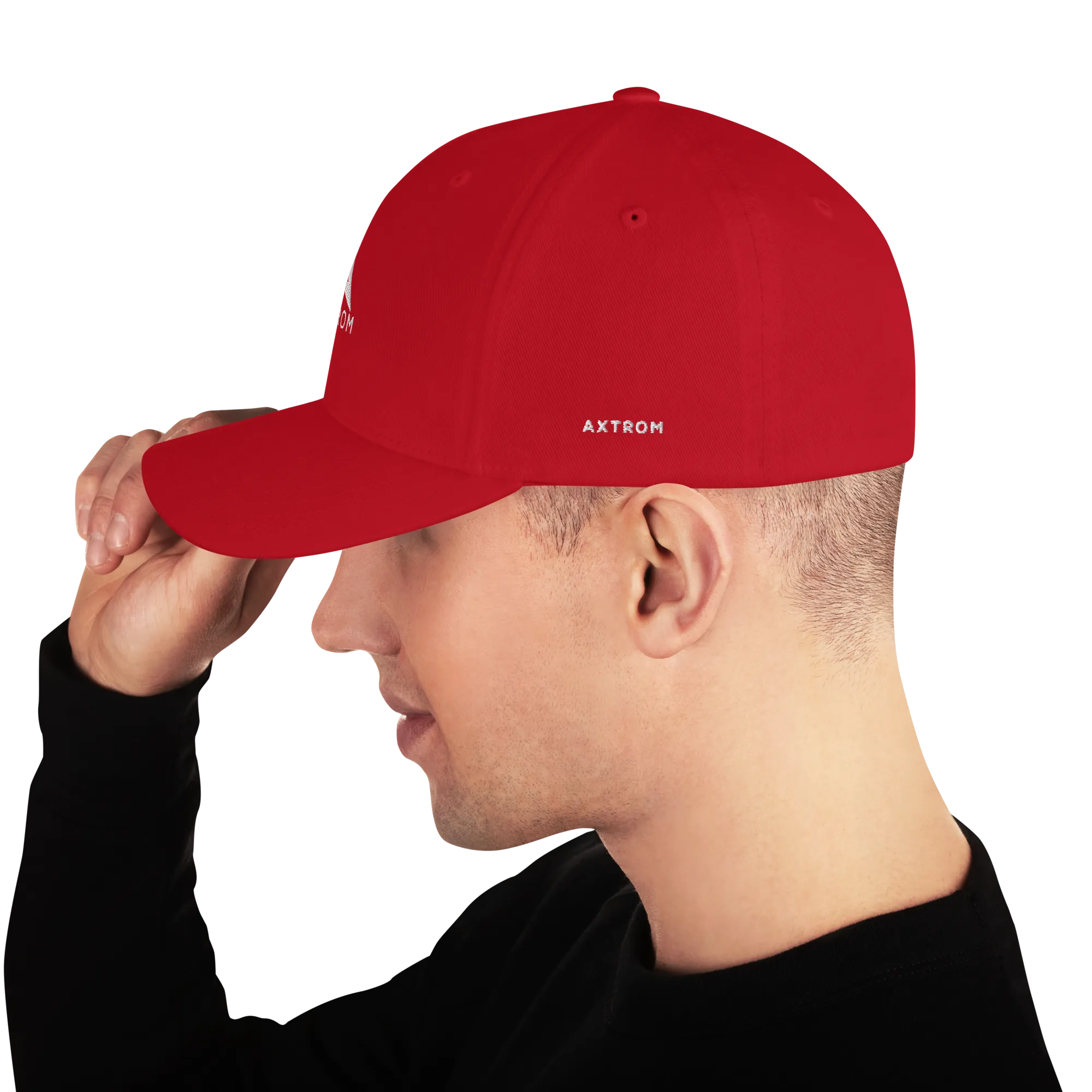 Flexfit Cap (White/Red)