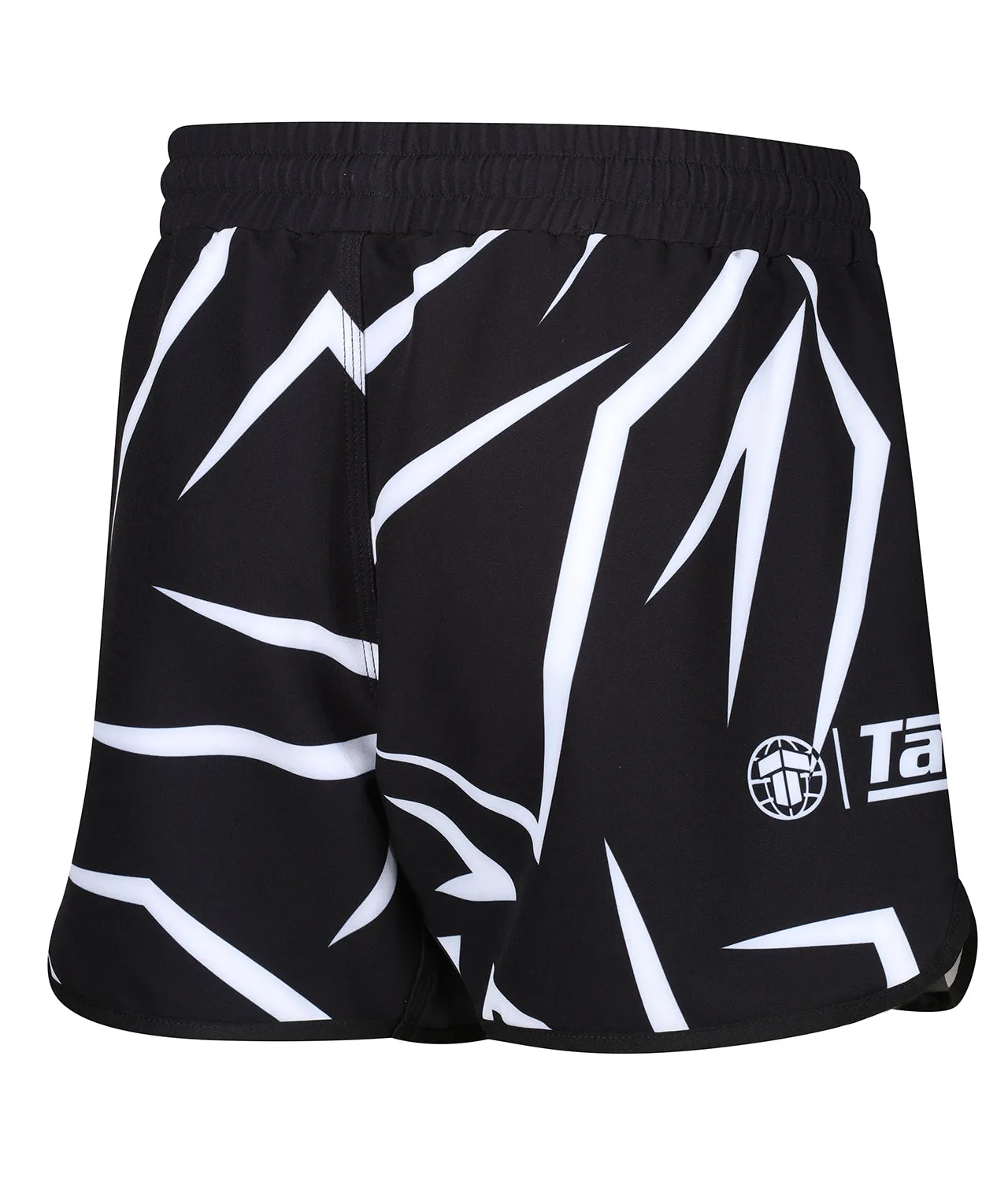 Fracture Eco Tech Recycled High Cut Shorts - Black