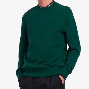 Fred Perry Crewneck Sweatshirt Green