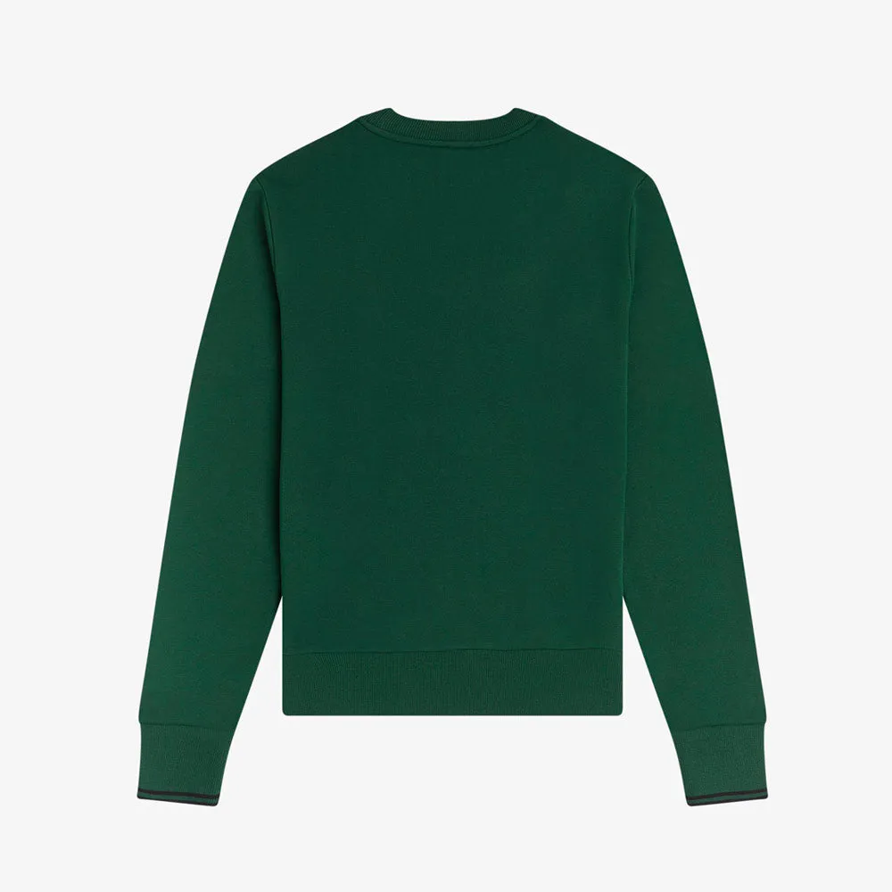 Fred Perry Crewneck Sweatshirt Green