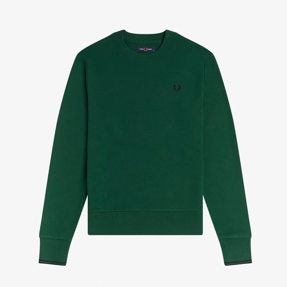 Fred Perry Crewneck Sweatshirt Green