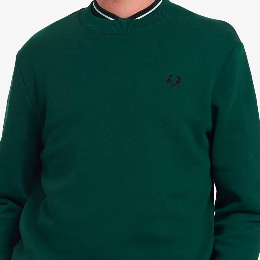 Fred Perry Crewneck Sweatshirt Green