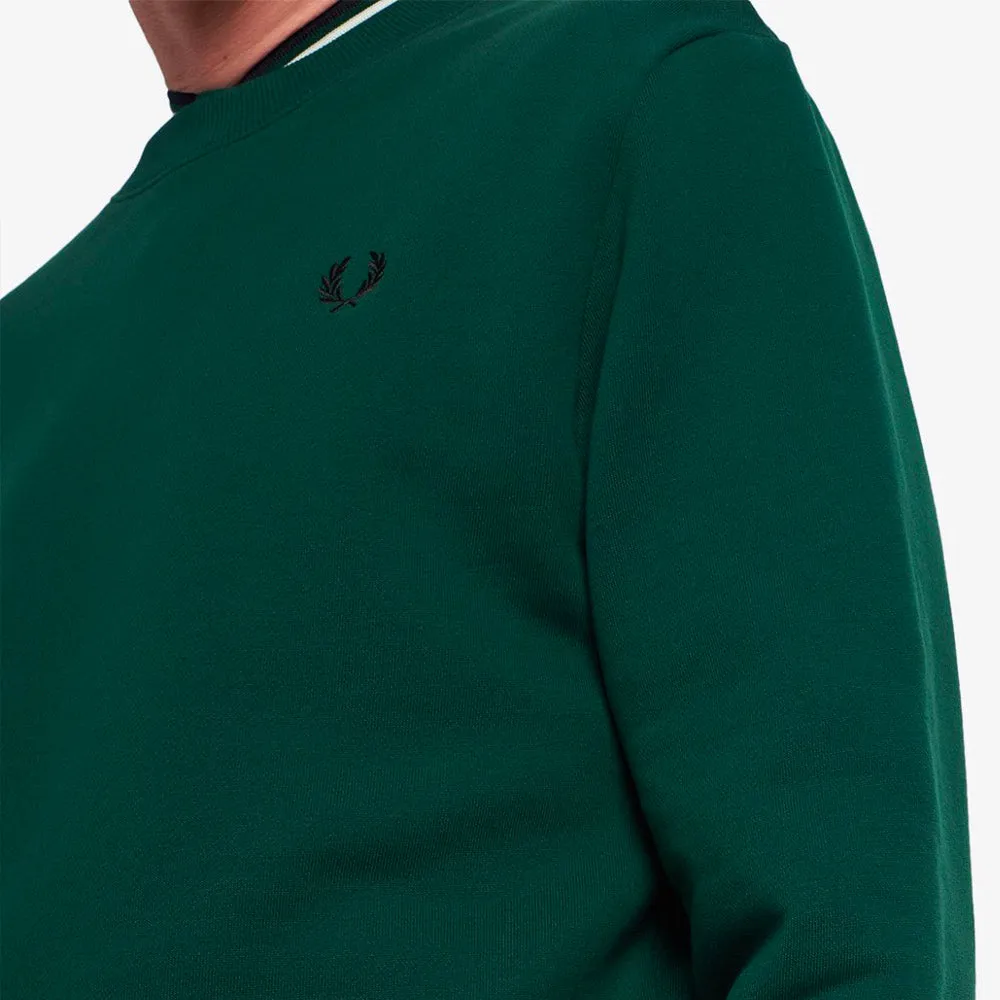 Fred Perry Crewneck Sweatshirt Green