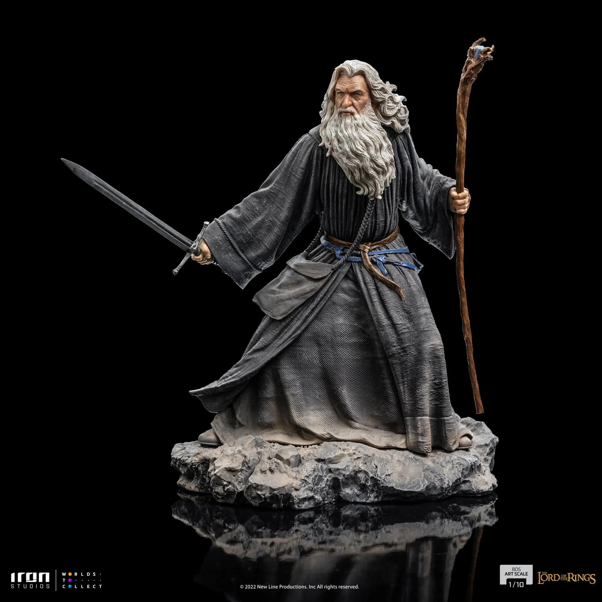 Gandalf: The Lord Of The Rings: Battle Diorama Series: Iron Studios