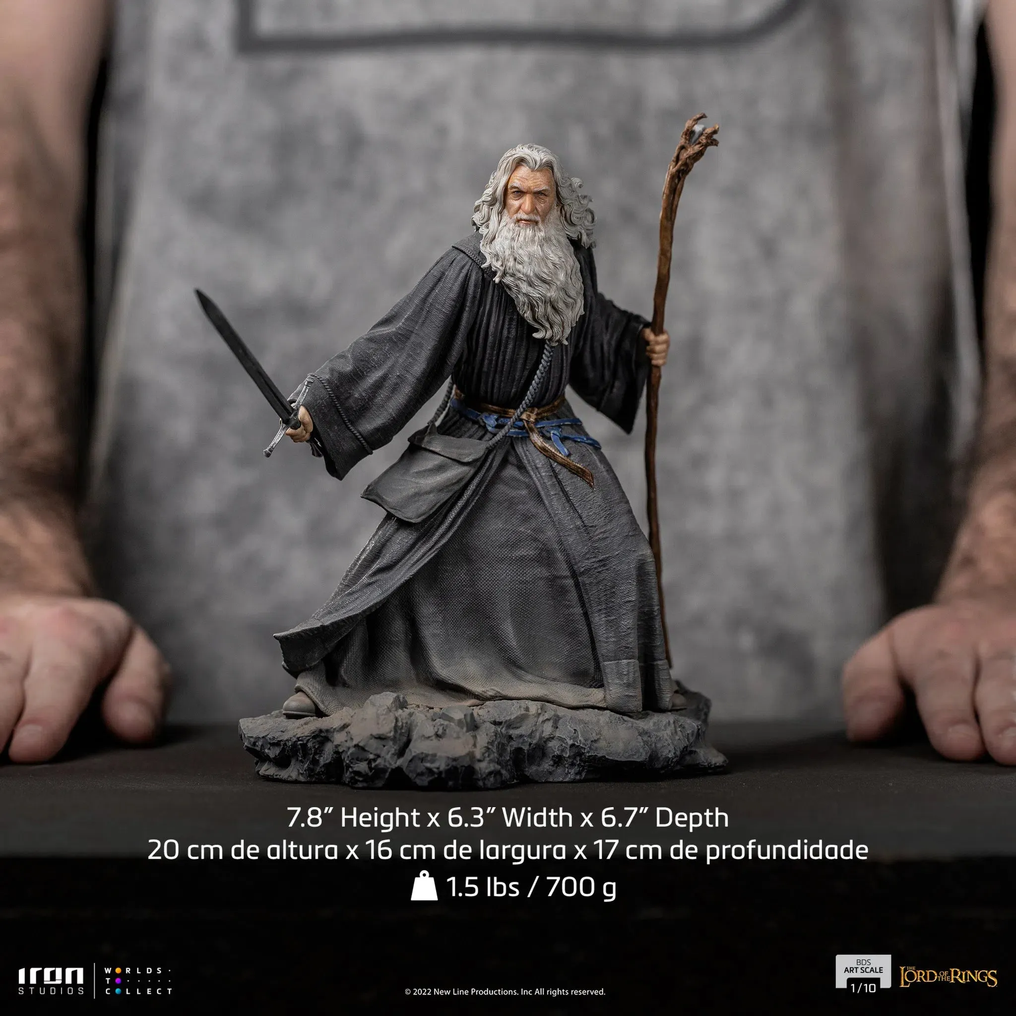 Gandalf: The Lord Of The Rings: Battle Diorama Series: Iron Studios