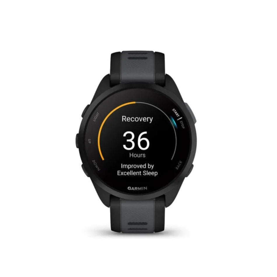 Garmin Forerunner 165 Music Black and Slate Grey