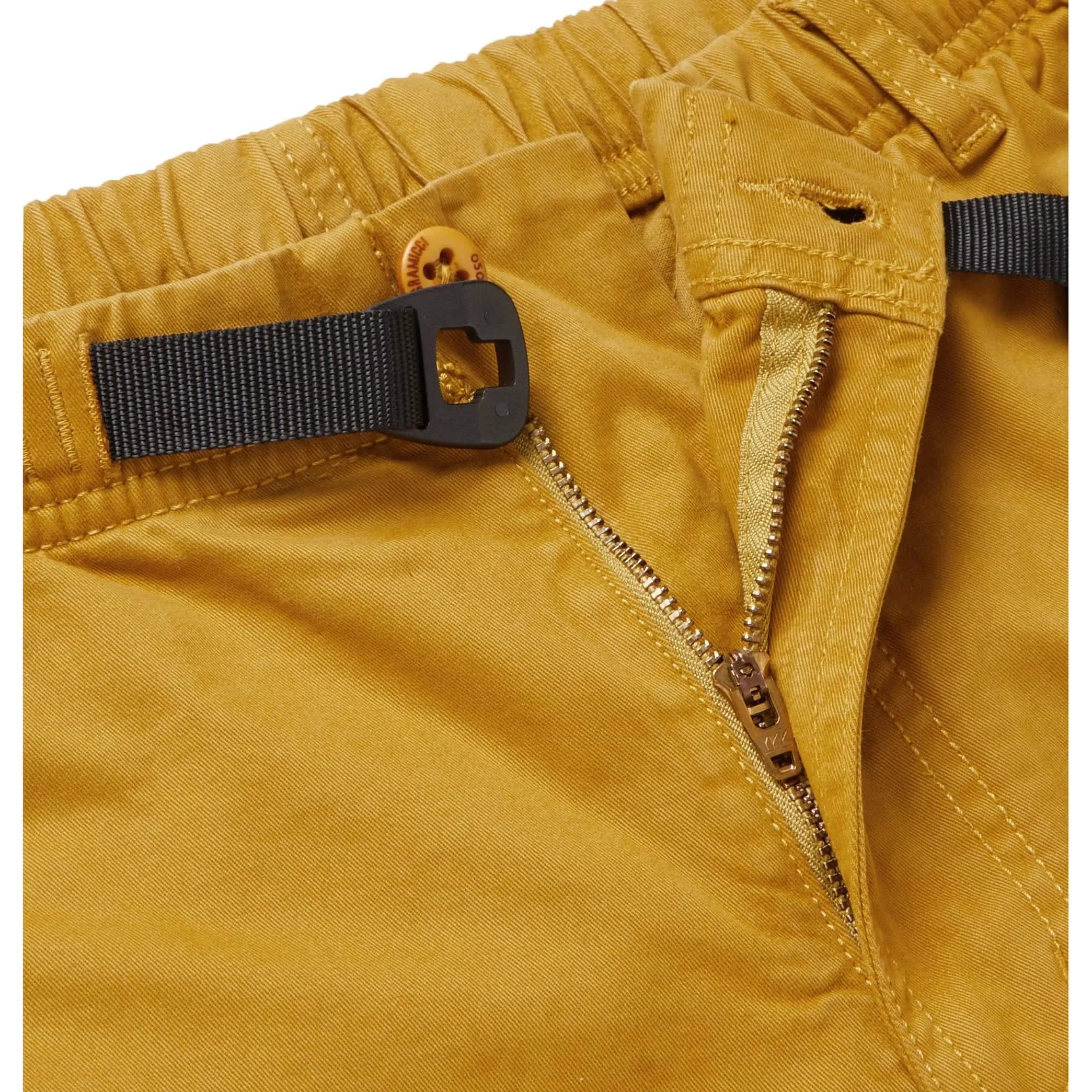 Gramicci NN Cotton-Blend Twill Shorts Mustard