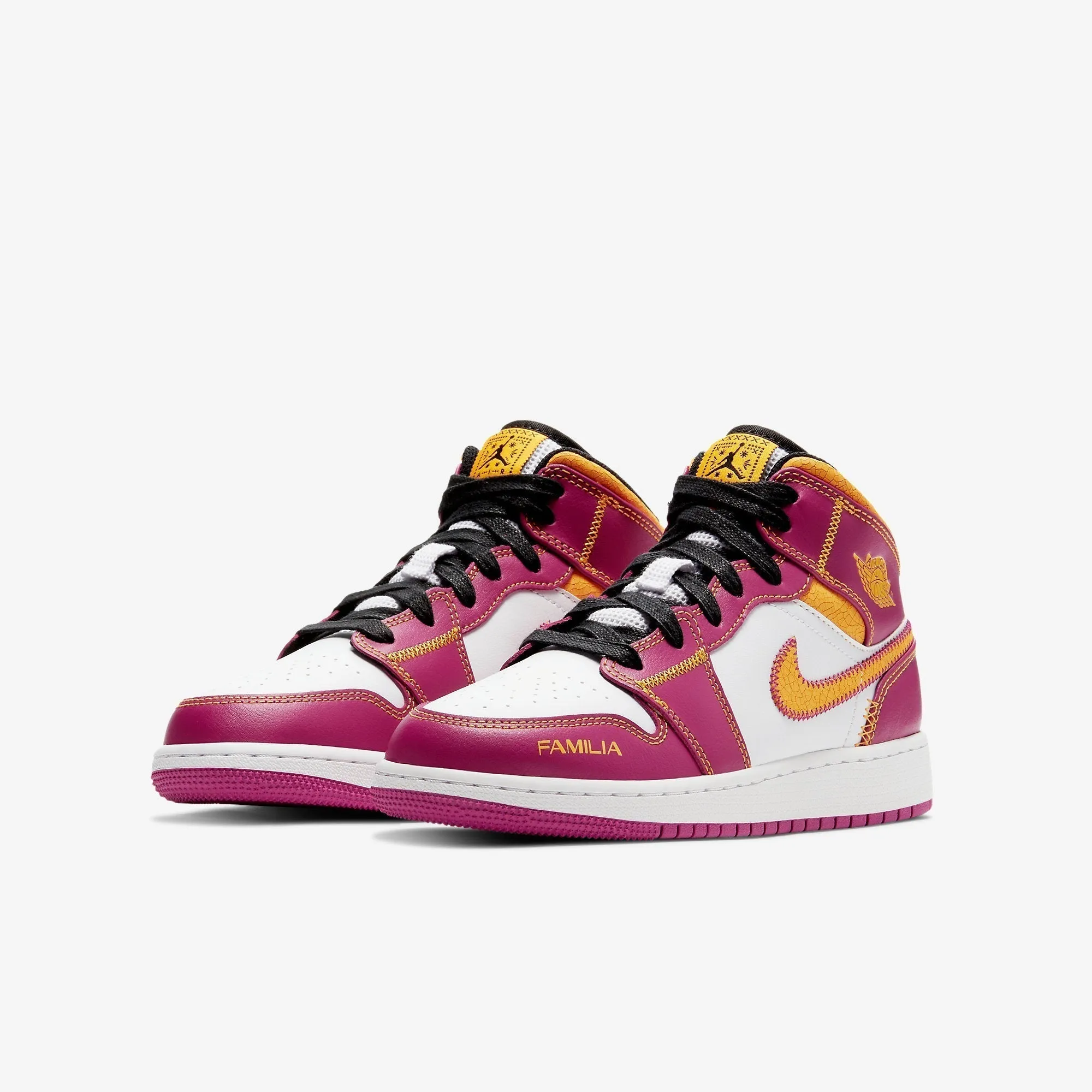 (GS) Air Jordan 1 Mid DOD 'Dia de Los Muertos' (2020) DC0500-100