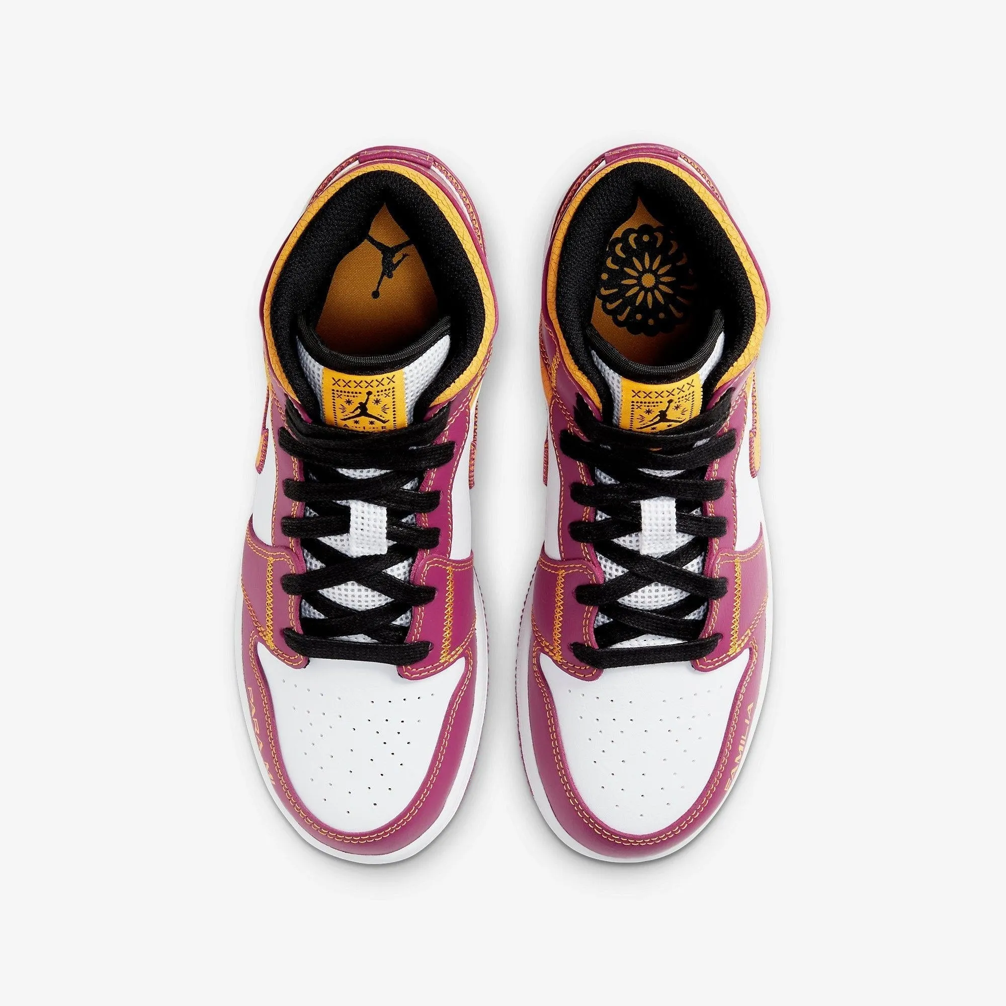 (GS) Air Jordan 1 Mid DOD 'Dia de Los Muertos' (2020) DC0500-100