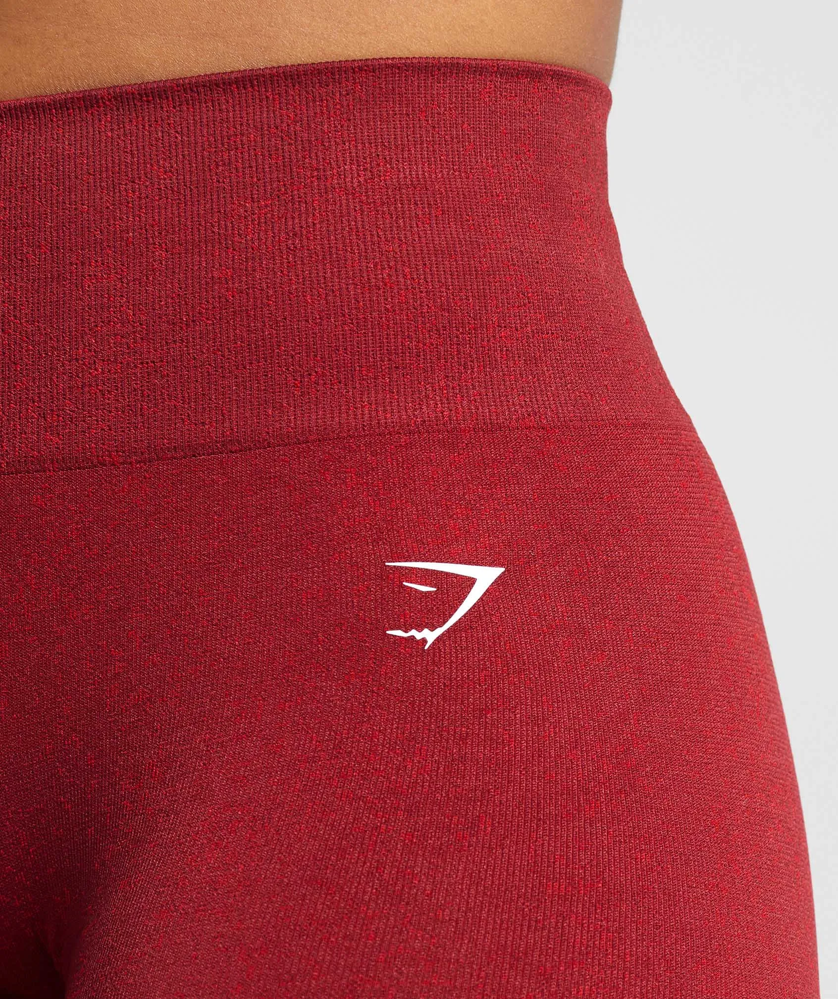 Gymshark Adapt Fleck Seamless Shorts - Reps Red/Conditioning Red