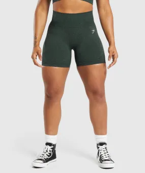 Gymshark Adapt Fleck Seamless Shorts - Victory Green/ Unit Green