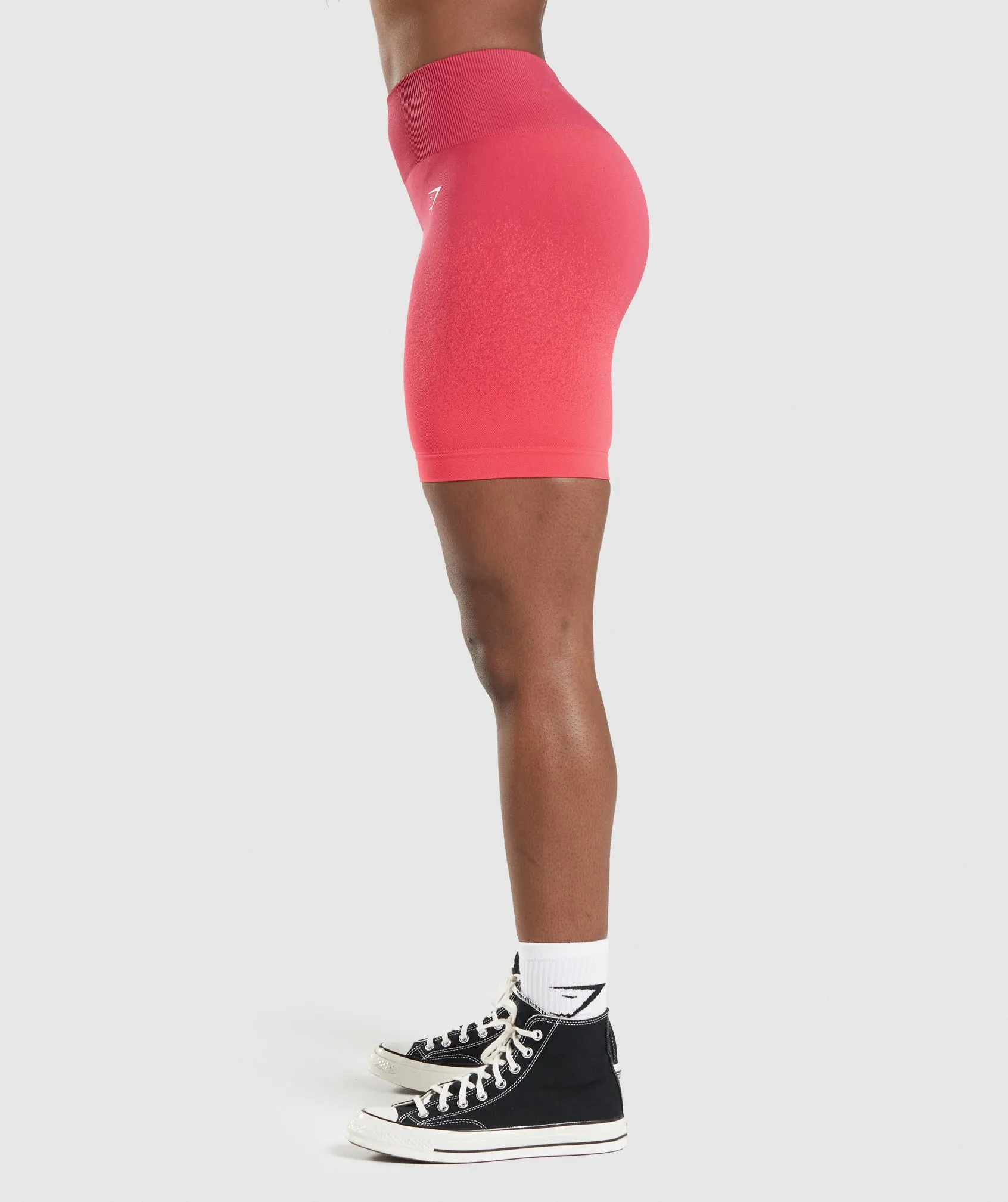 Gymshark Adapt Ombre Seamless Cycling Shorts - Pink/Red