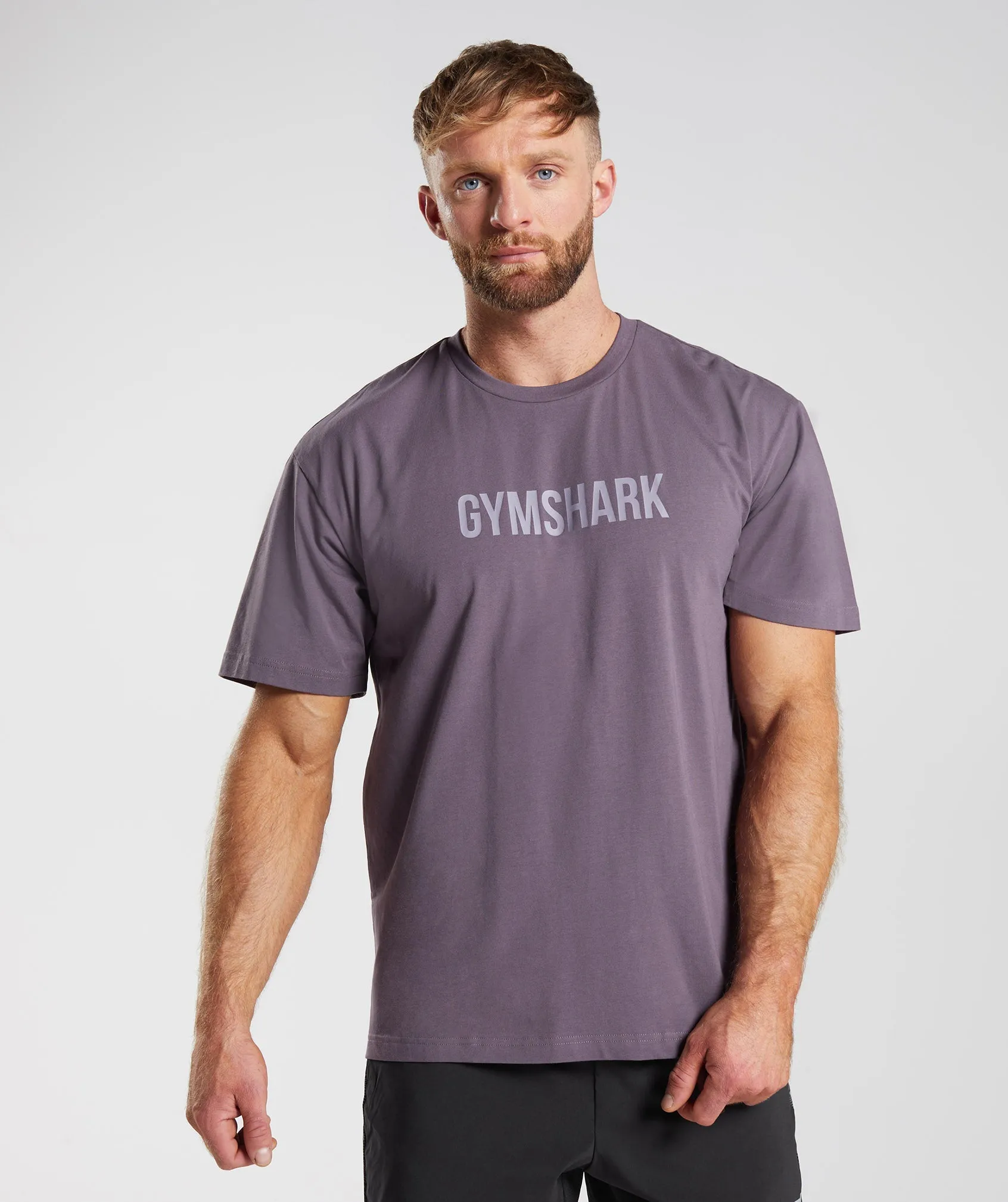 Gymshark Apollo Oversized T-Shirt - Musk Lilac