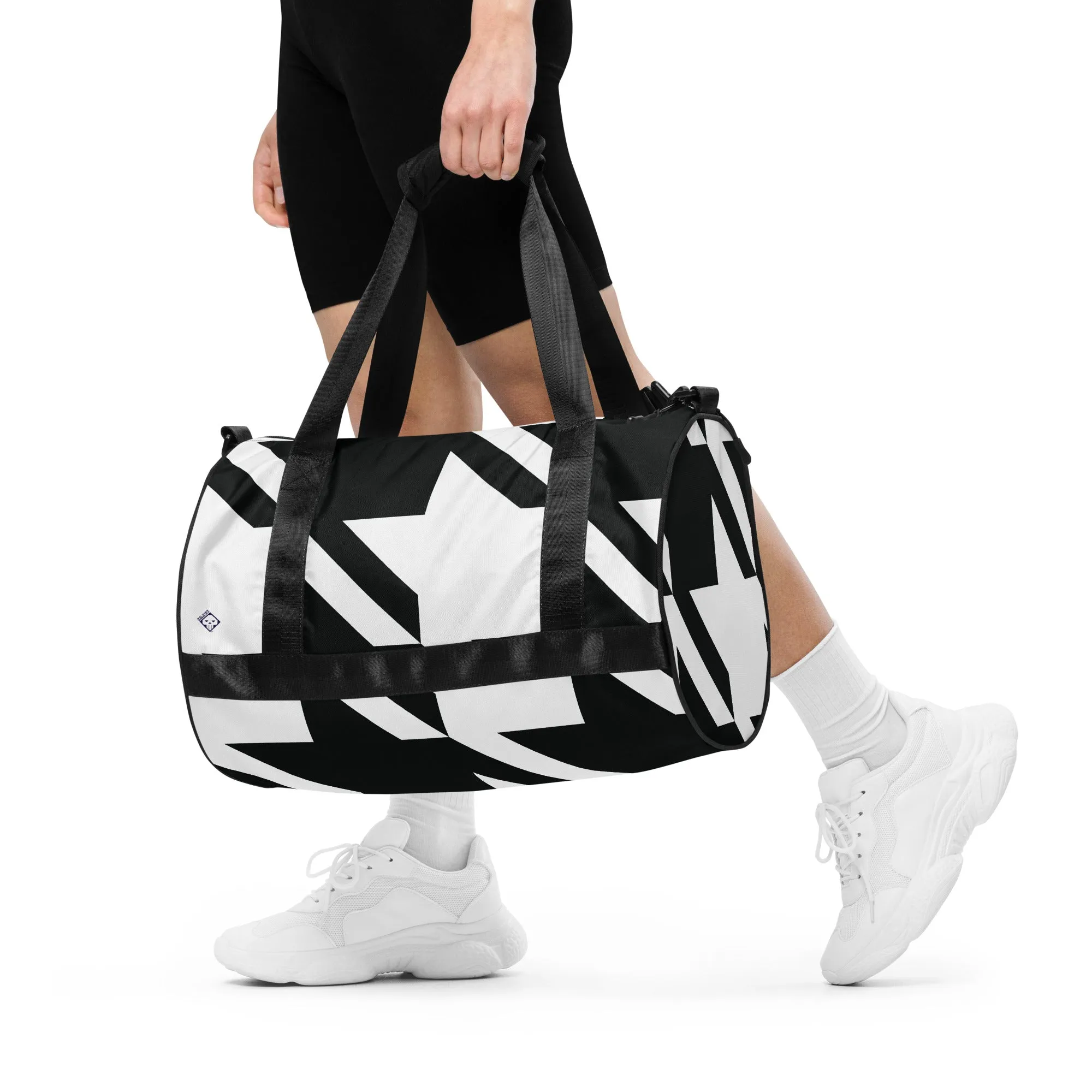 Houndstooth Gym Bag 001