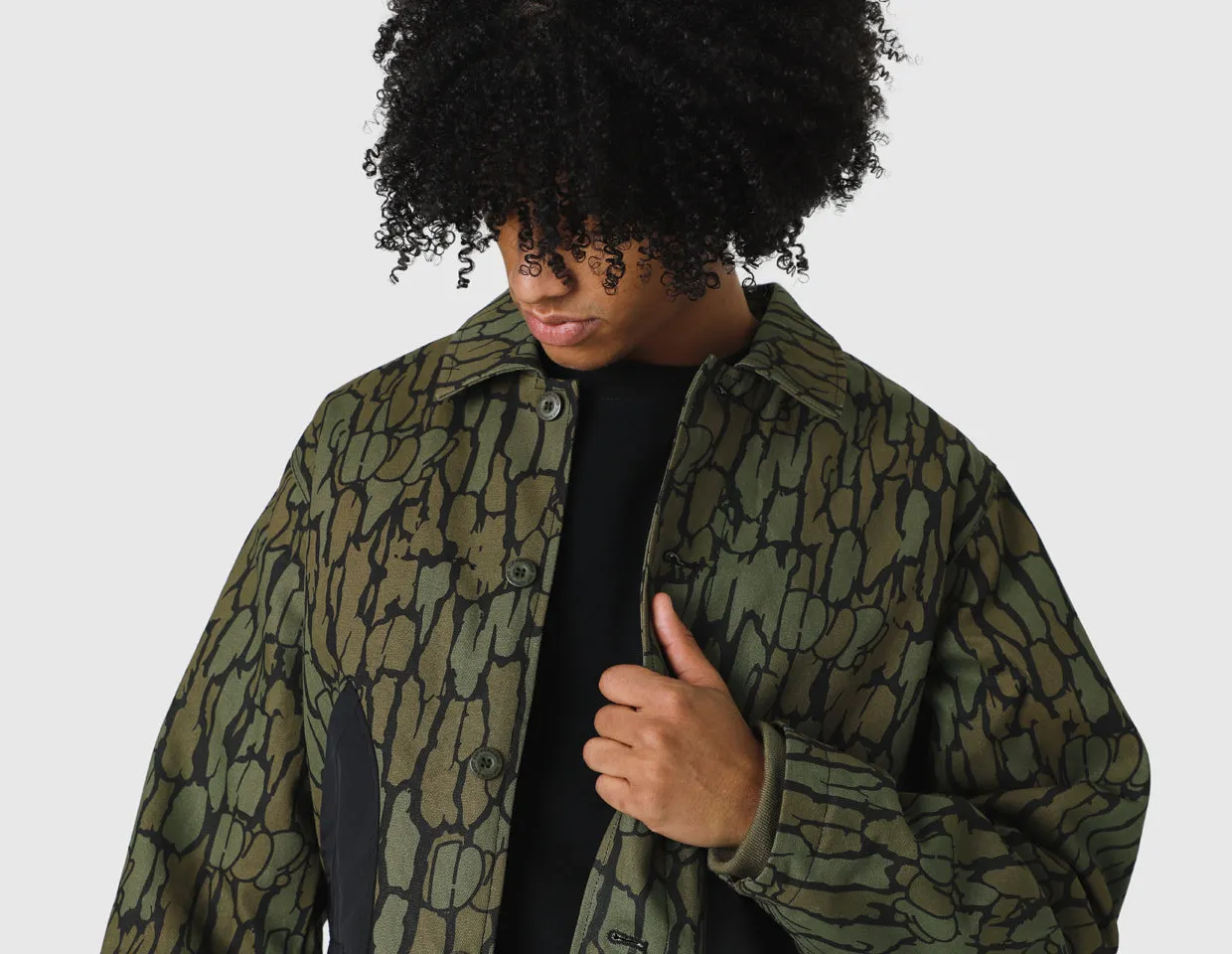 HUF Hudson Camo Work Jacket / Camo