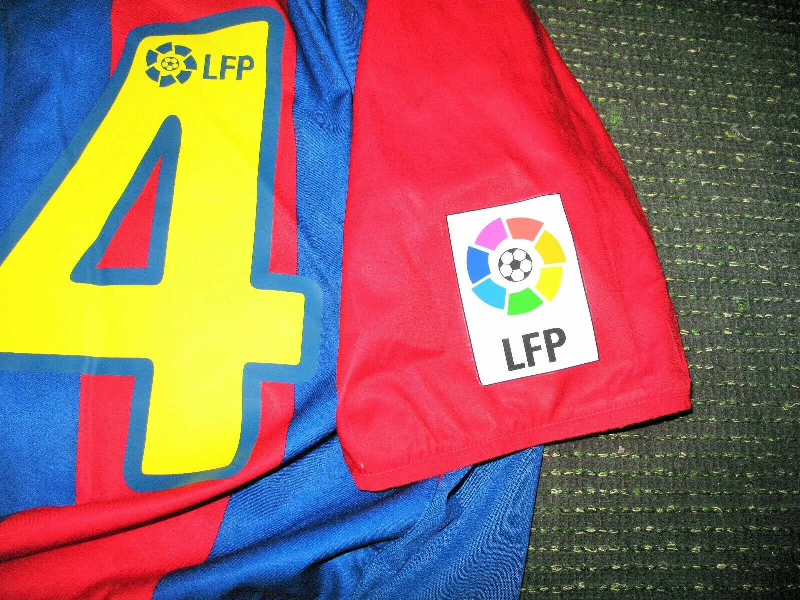 Iniesta Barcelona PLAYER ISSUE DEBUT 2002 2003 Jersey Shirt Camiseta XL