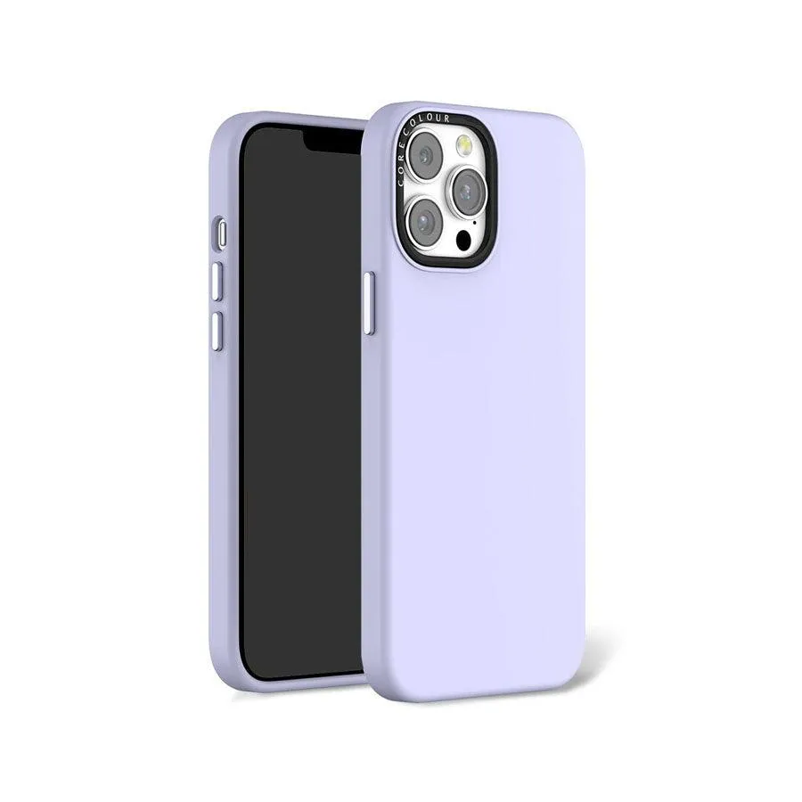 iPhone 12 Pro Lady Lavender Silicone Phone Case