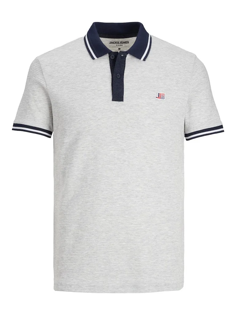 Jack & Jones Covibe Melange White Polo White