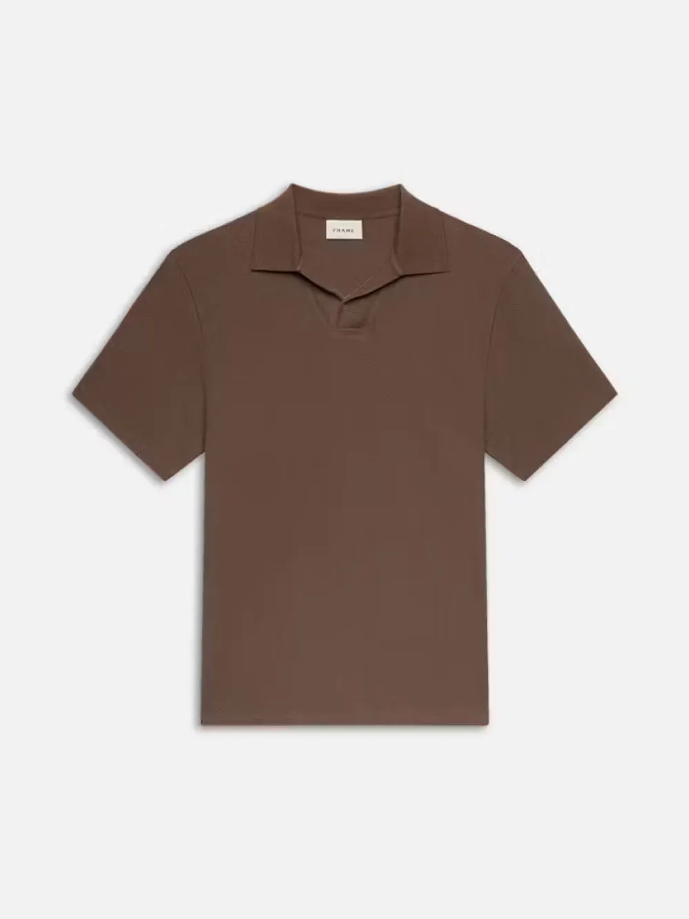 Jacquard Polo -- Soft Mocha