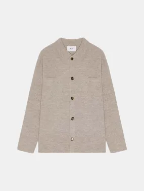 Jonas Overshirt Khaki Beige