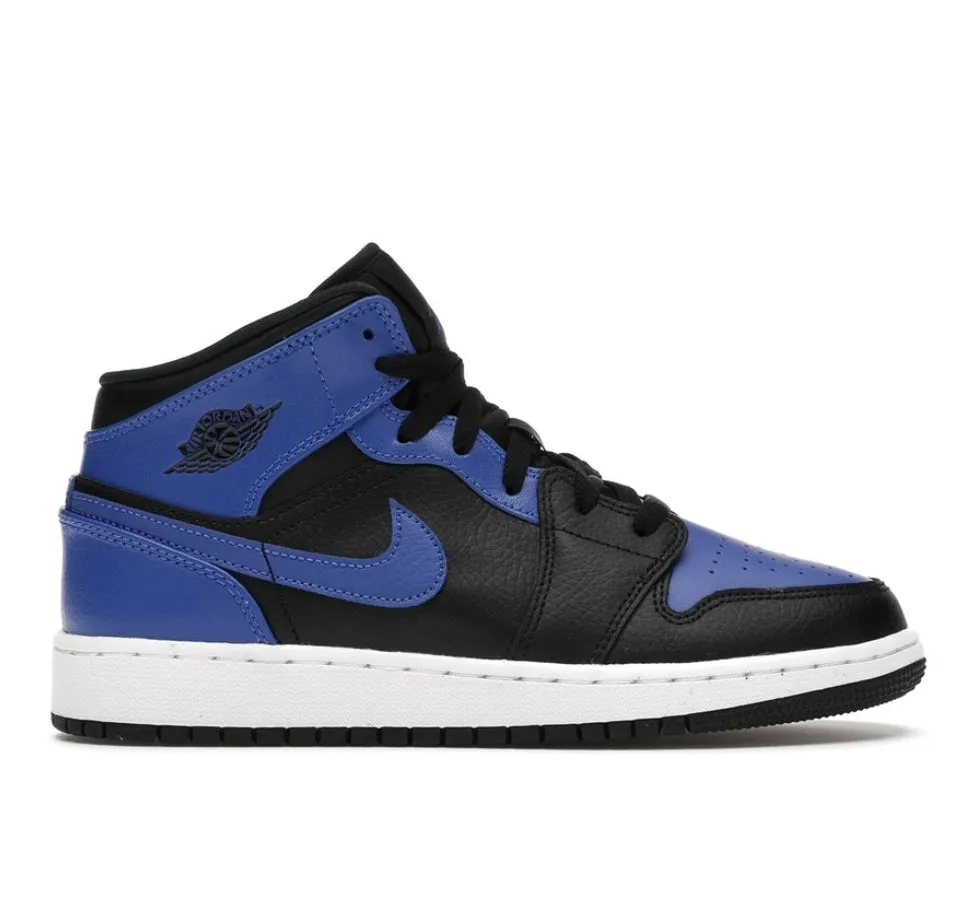 JORDAN 1 MID HYPER ROYAL (GS)