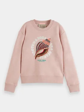 Kids - Relaxed-fit artwork sweatshirt