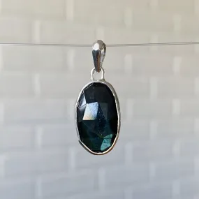 Labradorite and Silver Bijou Pendant #5