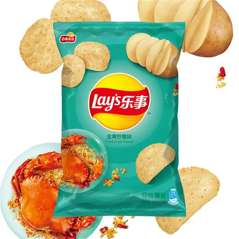 Lay's Fried Crab Flavor