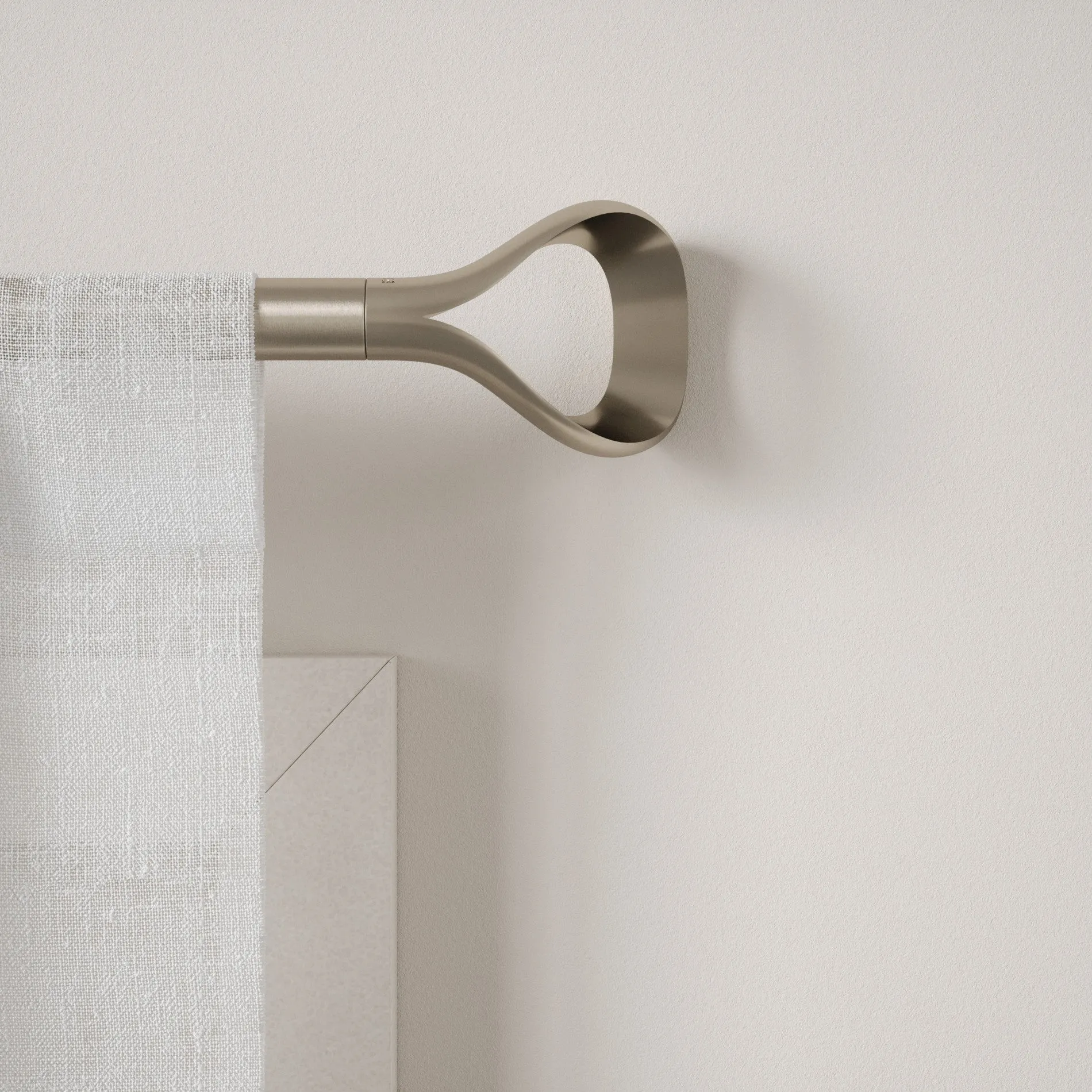 Loop 1" Curtain Rod