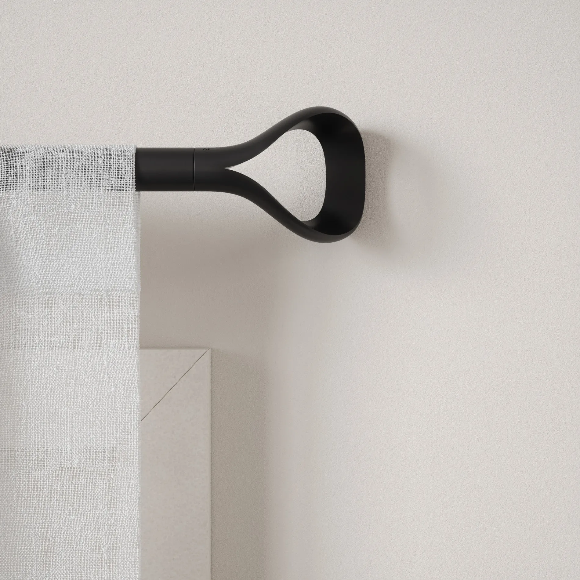 Loop 1" Curtain Rod