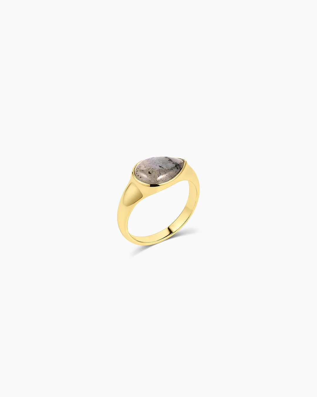 Lou Gemstone Ring - Labradorite