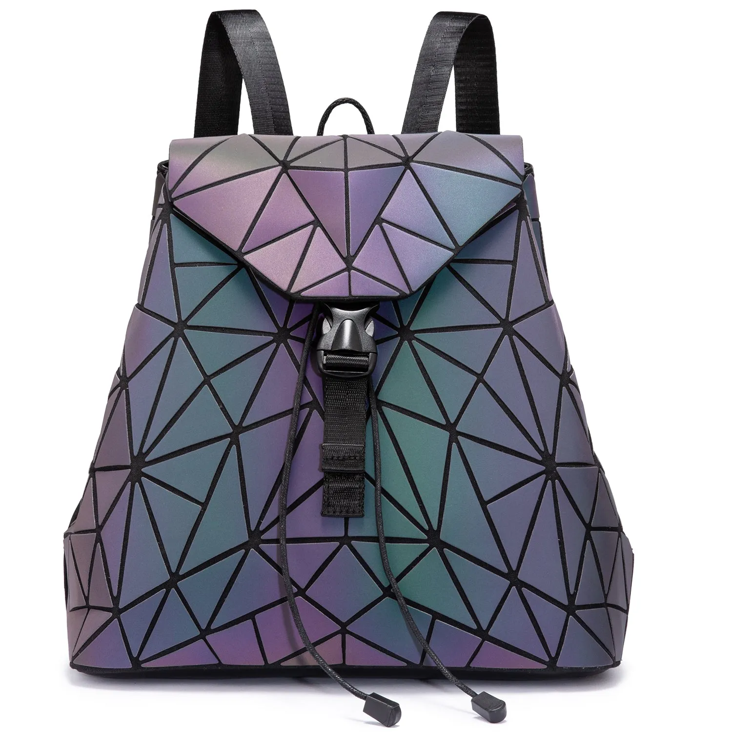 Luminous Geometric Backpack✨🎒