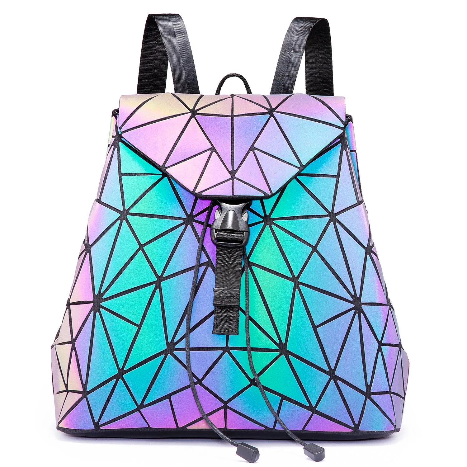 Luminous Geometric Backpack✨🎒