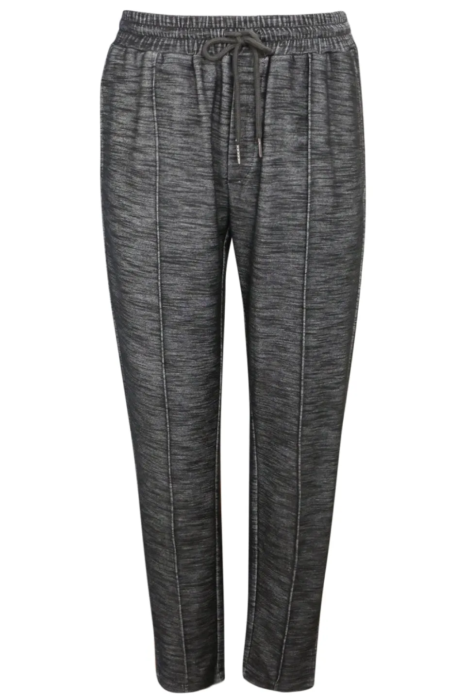 Marle Sav Black Knit Elasticated Waist Pant