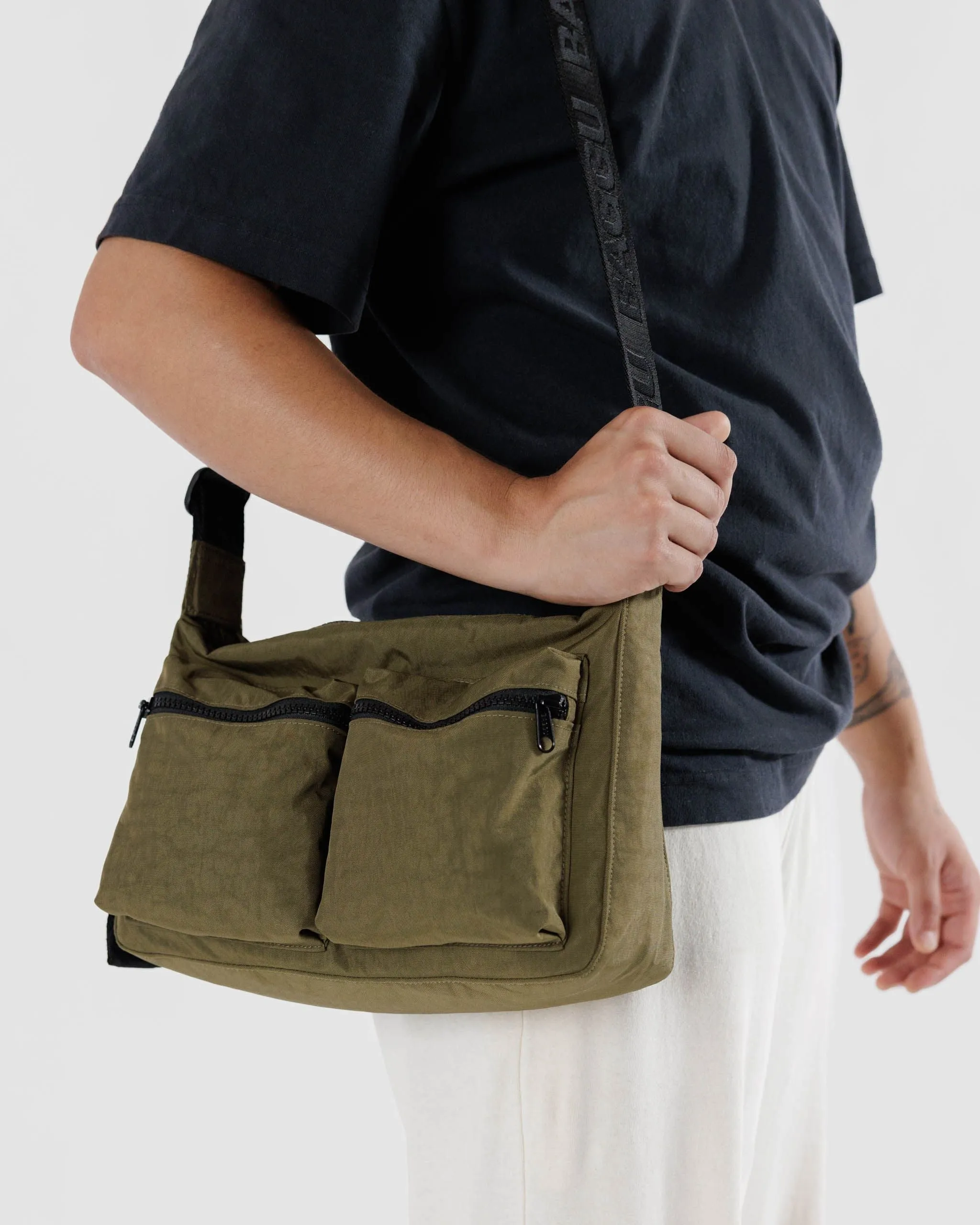 Medium Cargo Crossbody - Seaweed